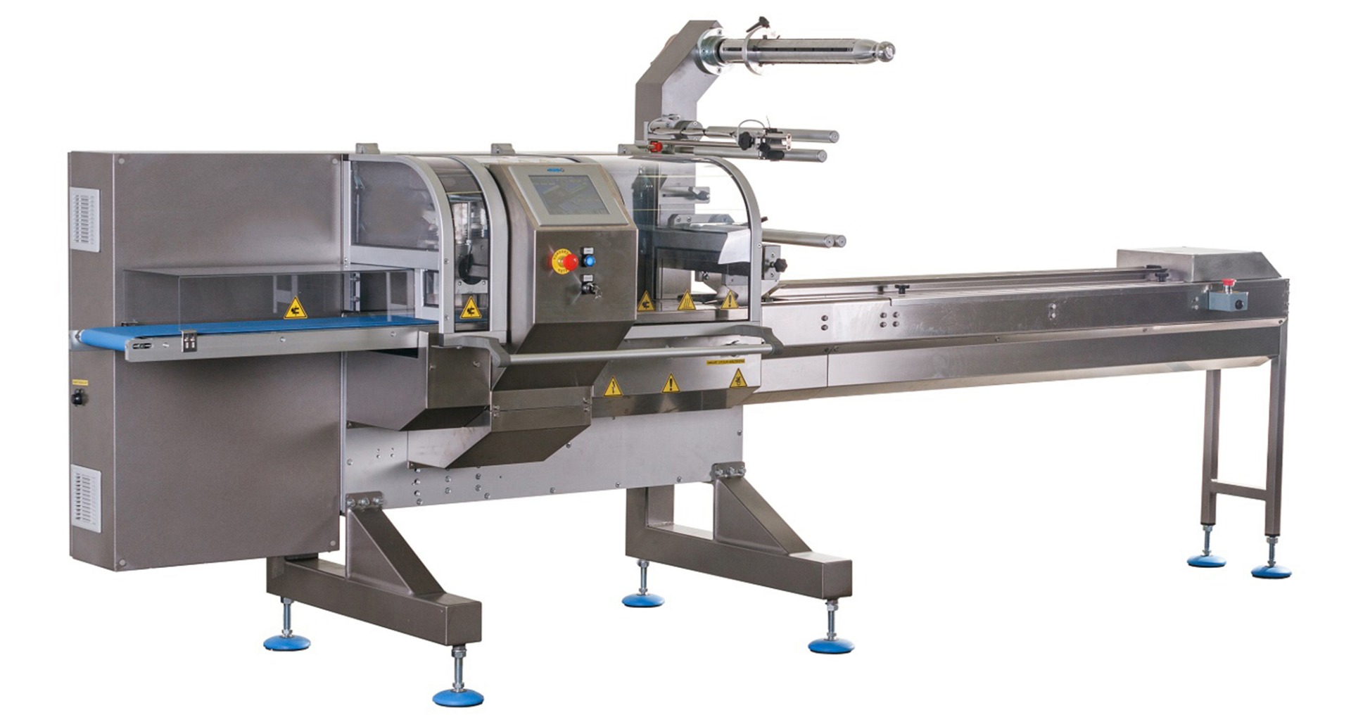 Top Film Rotary Sealing Horizontal Flow Pack Machine AHP-600-3S
