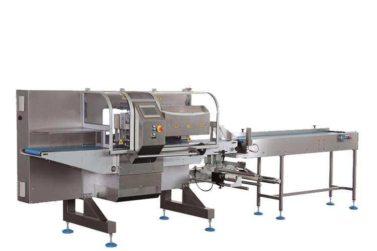 Horizontal Flow Pack Machine (Bottom Film Box Motion) AHP-700-3S-BBM