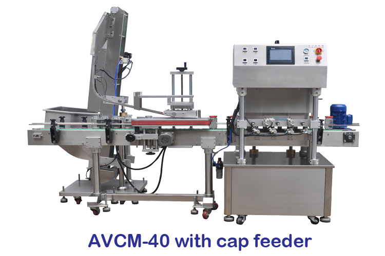 Automatic Vacuum Capping Machine AVCM-4 / AVCM-40