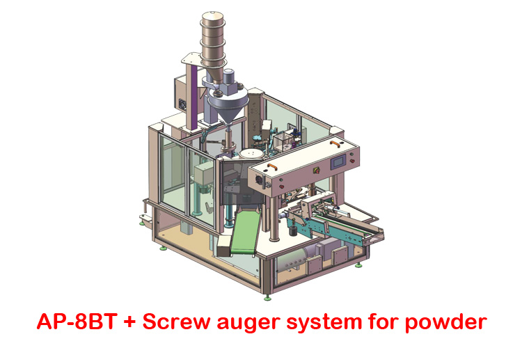 Makmar Rotary Filling And Sealing Machine For Premade Pouches Ap 8bt