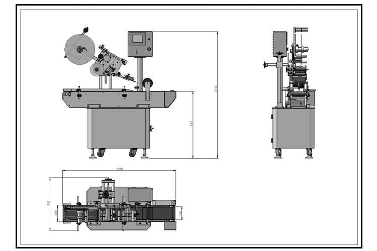 Automatic Poked Roll Type Vertical Labeling Machine NCT-21100 - IPharmachine