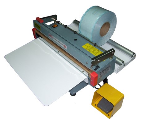 Auto Impulse Sealer with Cutter Face